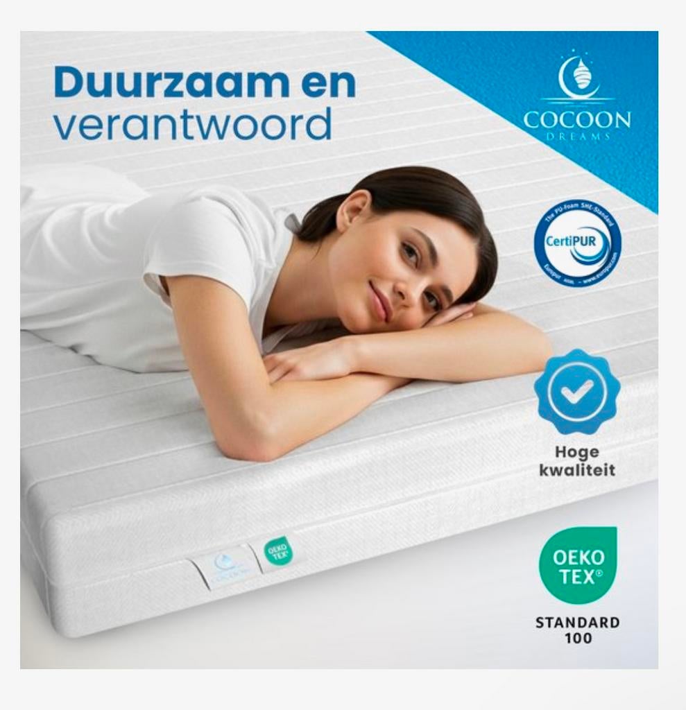 NIEUW matras 90x200, Ophalen, Nieuw