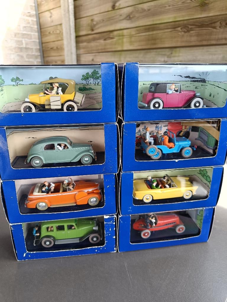 Bij Kuifje in de auto met certificaat, Verzamelen, Ophalen, Kuifje, Nieuw, Overige typen