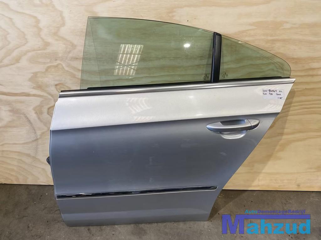 VW PASSAT CC Grijs LA7W Links Achter deur portier 2011-2016, Gebruikt, Volkswagen AG, Vw@volkswagen.de, Achter