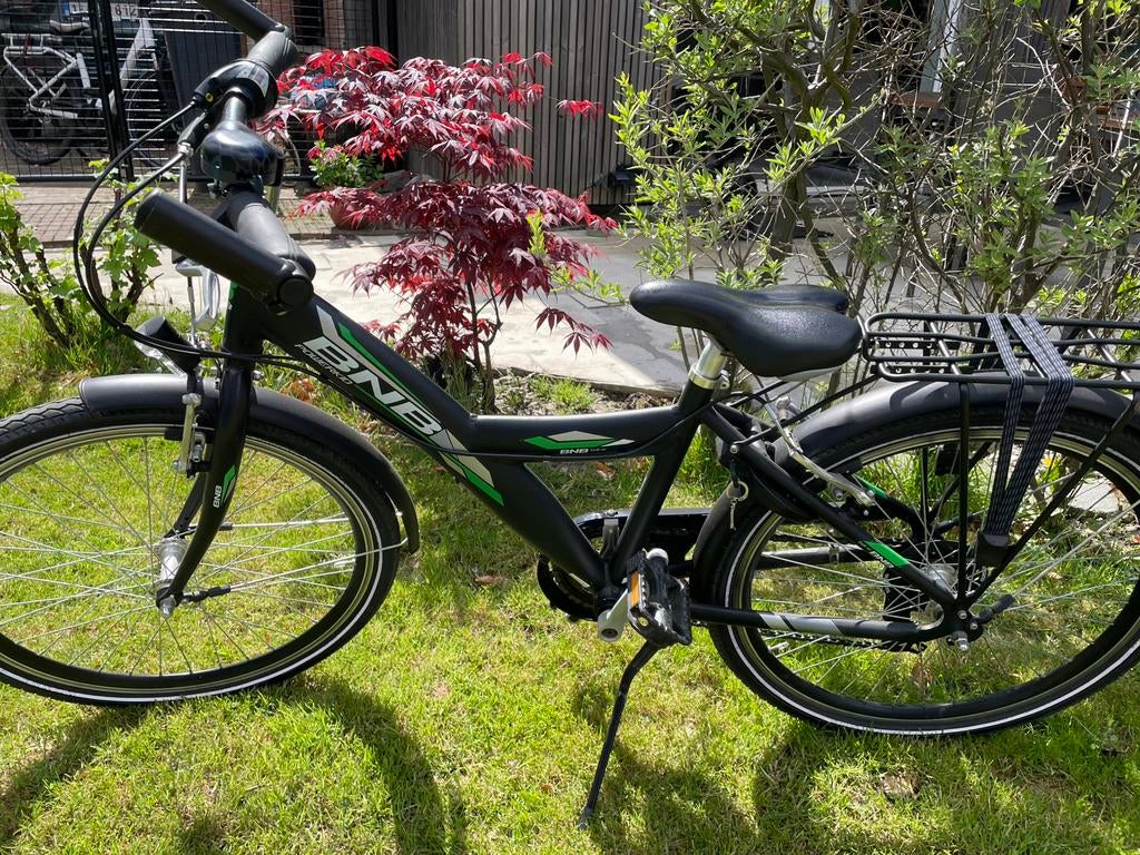 Kinderfiets BNB Powerkid, Ophalen, Zo goed als nieuw, 24 inch, Versnellingen