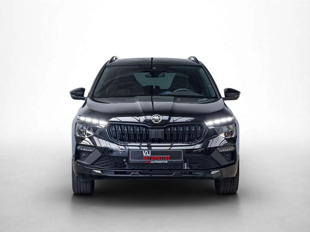 Skoda Kamiq MONTE CARLO|2J-GARANTIE|PANO|ACC|LA|HEATEDSEATS|, Automaat, Stof, 4 cilinders, Zwart