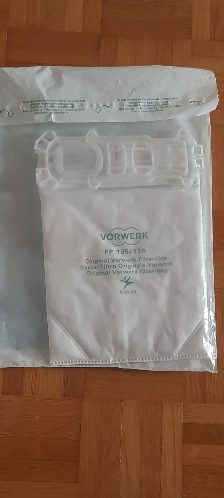 Stofzuigerzakken type FP 135/136 voor Vorwerk stofzuiger, Ophalen, Nieuw