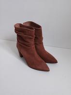 Enkellaars cognac leer suede Brenda Zaro mt 39 38 nieuw, Vêtements | Femmes, Chaussures, Neuf, Enlèvement ou Envoi, Brenda Zaro