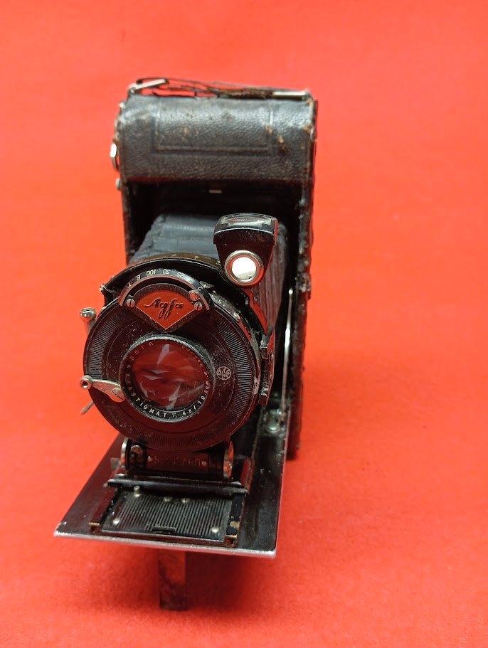Appareil photo à soufflet AGFA années 30, Verzamelen, Foto-apparatuur en Filmapparatuur, Fototoestel, Voor 1940, Ophalen of Verzenden