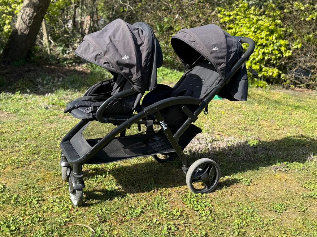 Joie Evalite Duo kinderwagen (zwart), Kinderen en Baby's, Kinderwagens en Combinaties, Ophalen