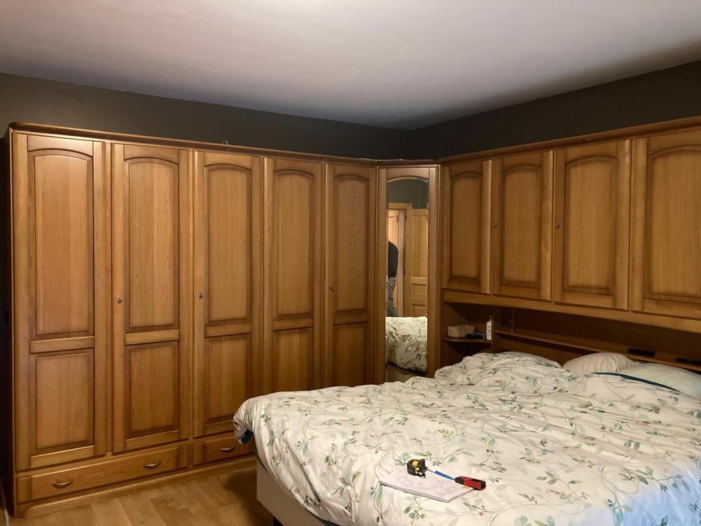 Dressing en bois, Maison & Meubles, Enlèvement, Comme neuf