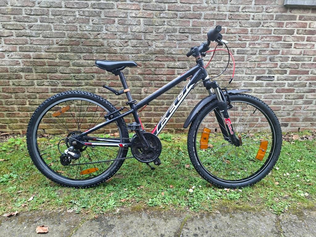 Mountainbike kinderen, vering, Vélos & Vélomoteurs, Enlèvement, Utilisé, Repose-pieds