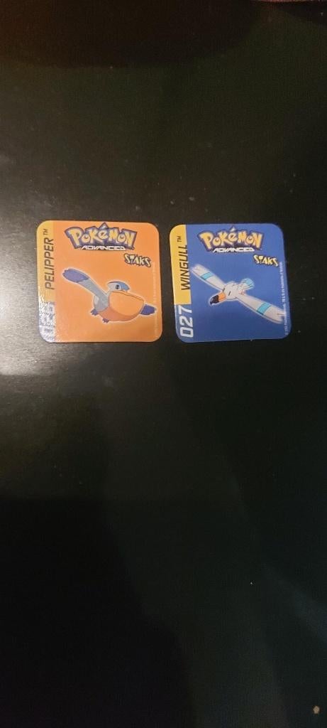 magneten speelgoed pokemon panini staks Wingull Pelipper, Ophalen of Verzenden, Nieuw