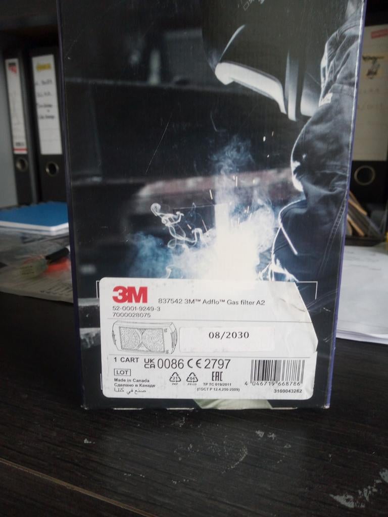 3m gas masker filter 2 stuks, Bricolage & Construction, Protection respiratoire, Enlèvement