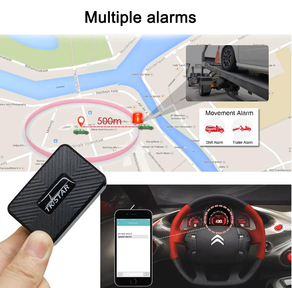 TKSTAR-Mini traqueur GPS de voiture, aimant, Autos : Divers, Outils de voiture, Neuf, Enlèvement ou Envoi