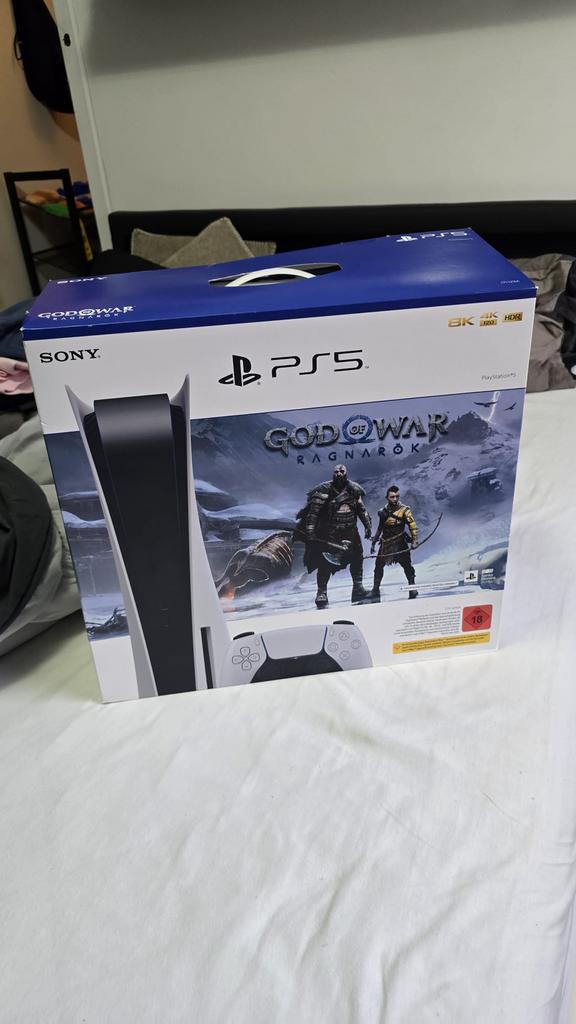 PlayStation 5 God of War éd. avec lecteur de disque, Enlèvement, Comme neuf, Playstation 5