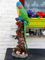 Grand Perroquet en résine, Collections, Enlèvement ou Envoi, Utilisé, Animal