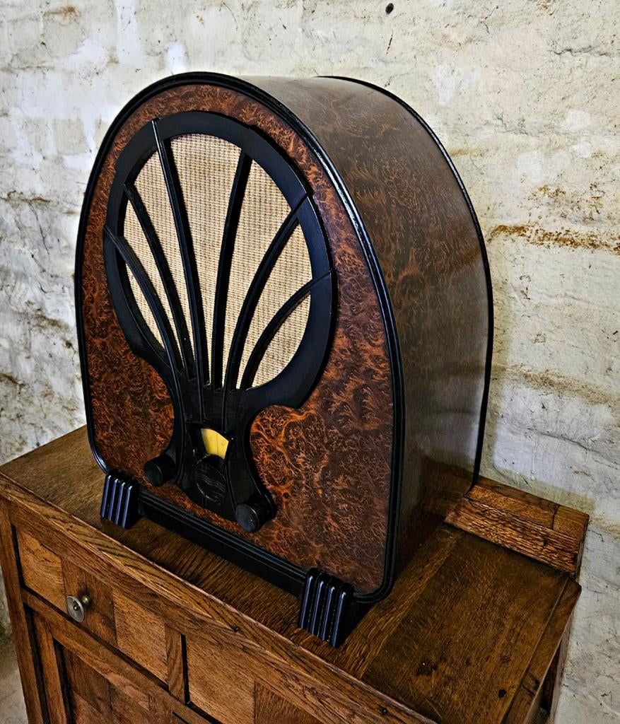 Unieke radio philips 830a 1930, Antiek en Kunst, Antiek | Tv's en Audio, Ophalen