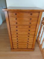 Antieke ladenkast, Huis en Inrichting, Kasten | Ladekasten, Gebruikt, 5 laden of meer, 100 tot 150 cm, 50 tot 100 cm