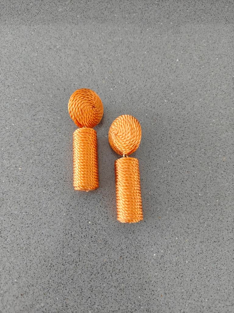 Delvallez oorbellen, Bijoux, Sacs & Beauté, Boucles d'oreilles, Enlèvement, Orange