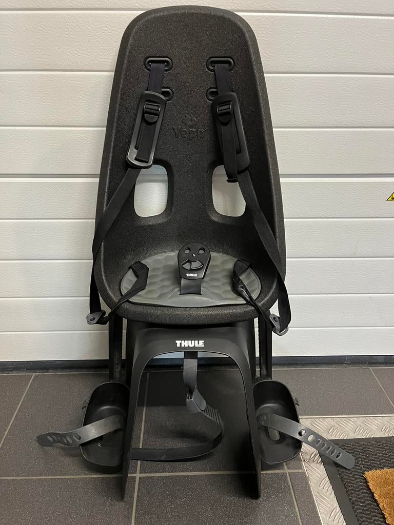 Thule Yepp Fietsstoel, Vélos & Vélomoteurs, Accessoires vélo | Sièges de vélo, Utilisé, Siège arrière, Repose-pieds, Enlèvement