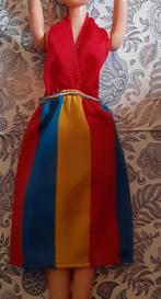 Robe vintage pour poupée barbie modèle dos nu, Enlèvement ou Envoi, Utilisé, Vêtements