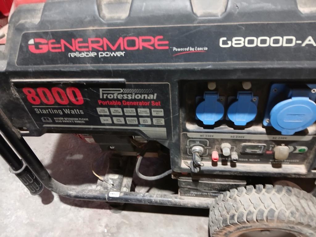 stroomgenerator, Bricolage & Construction, Générateurs, 5 à 10 kVA, Enlèvement