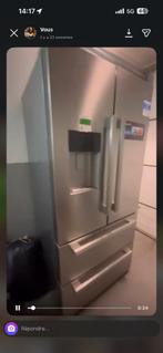 Frigo américain, Enlèvement, Utilisé, Avec compartiment congélateur