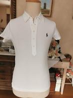 Als nieuw witte dames polo van Ralph Lauren, Ophalen, Maat 38/40 (M)