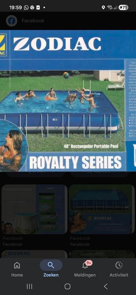 Piscine Zodiac KD 5x3 mètres, Jardin & Terrasse, Piscines, Enlèvement