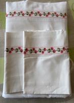 Draps et taies d'oreiller pour 1 et 2 personnes, Maison & Meubles, Chambre à coucher | Linge de lit, Autres dimensions, Comme neuf