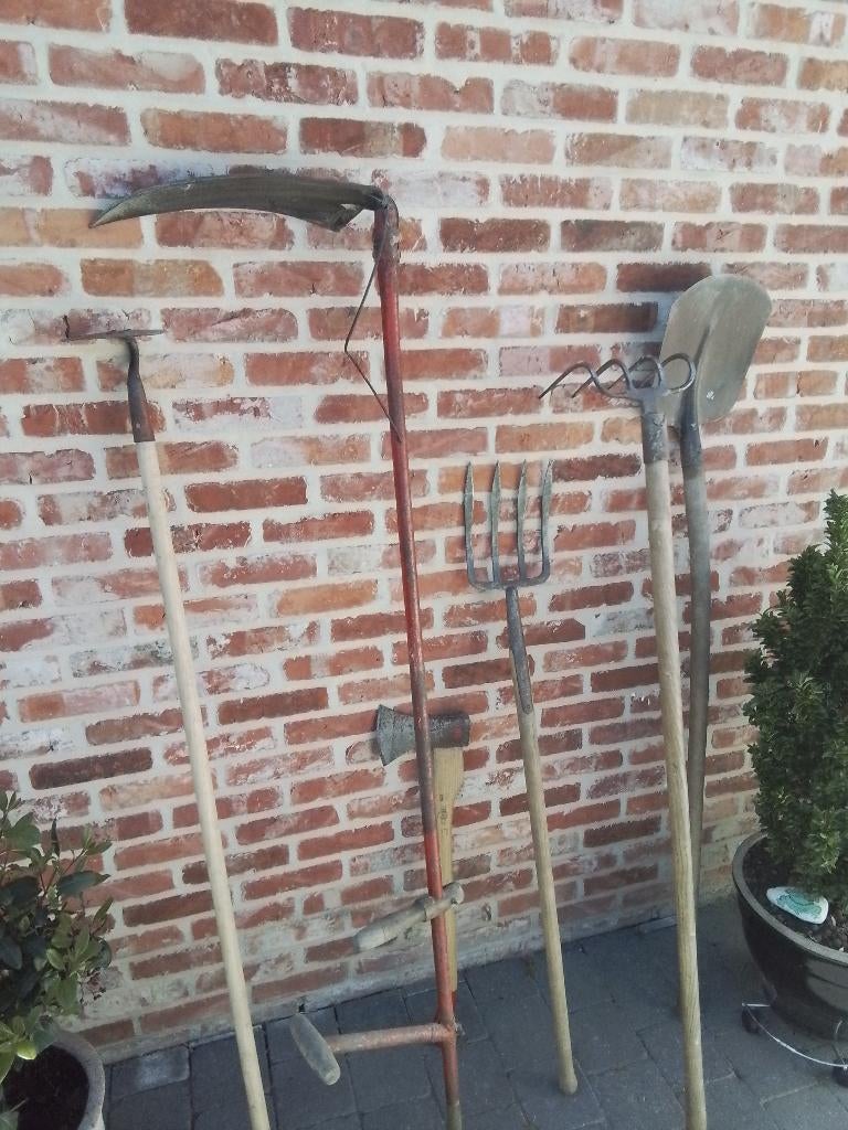 Toutes sortes d'outils de jardinage, Jardin & Terrasse, Enlèvement, Utilisé, Hache