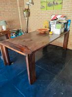 Antieke teak meubels. Zeer zwaar. Evt 6 stoelen gratis, Ophalen of Verzenden, Gebruikt, Teakhout