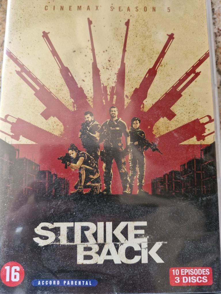 DVD Strike back seizoen 5, Ophalen