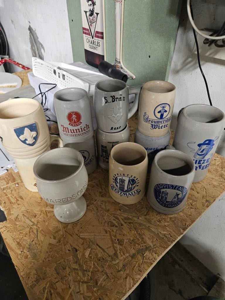 Pots à bière en pierre, Enlèvement