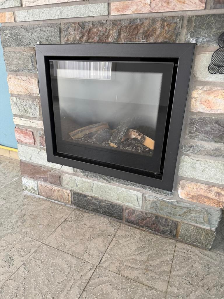 Gashaard, Maison & Meubles, Cheminées, Enlèvement, Utilisé, Encastré, Cheminée au gaz