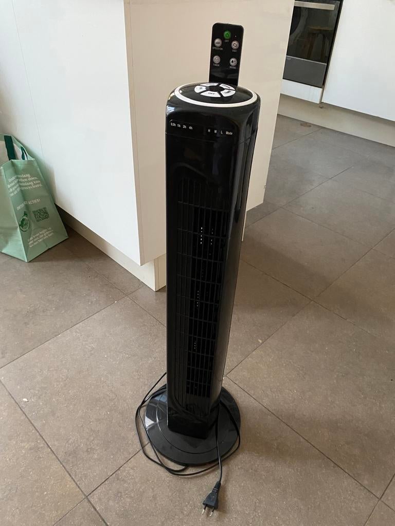 Ventilateur, Enlèvement, Ventilateur avec télécommande, Comme neuf
