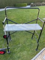 Stelling met grote wielen., Ophalen, Zo goed als nieuw