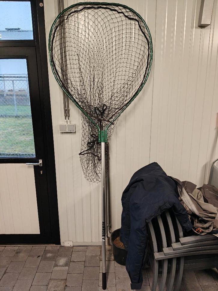 Beckman BN3446C musky schepnet landing net snoek karper, Watersport en Boten, Hengelsport | Roofvissen, Gebruikt, Net of Fuik