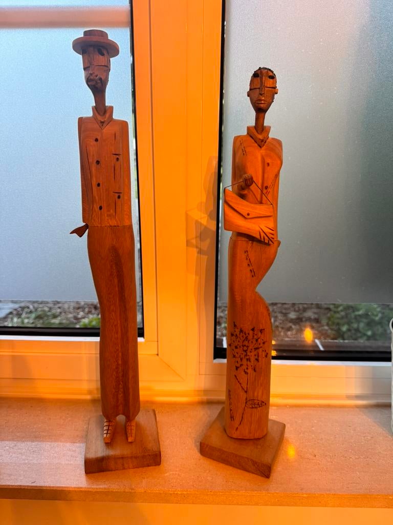 Figurines en bois (Cuba), Antiquités & Art, Art | Sculptures & Bois, Enlèvement ou Envoi, Bois