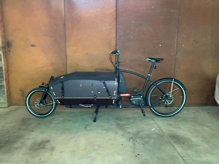 Douze Cycle bakfiets, Fietsen en Brommers, Fietsen | Bakfietsen, Zo goed als nieuw, Overige merken, 2 kinderen, Elektrisch, Huif