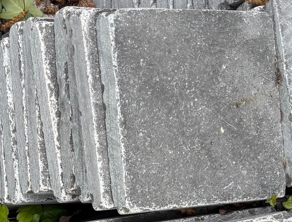 Aziatische blauwsteen 15x15 ongebruikt, Tuin en Terras, Tegels en Klinkers, Ophalen, Overige materialen, Nieuw, Minder dan 5 m²