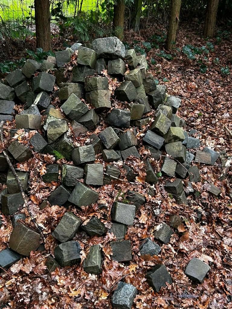 Retrait GRATUIT : pavés, Jardin & Terrasse, Enlèvement, Utilisé