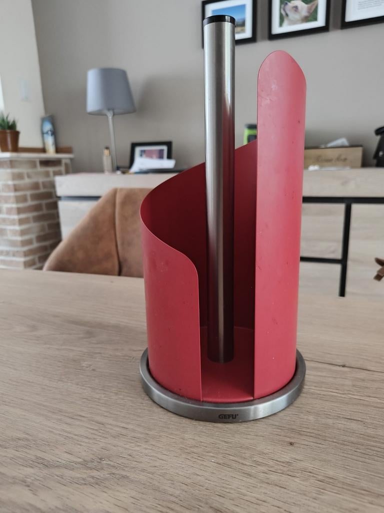 Keukenrol houder, Ophalen