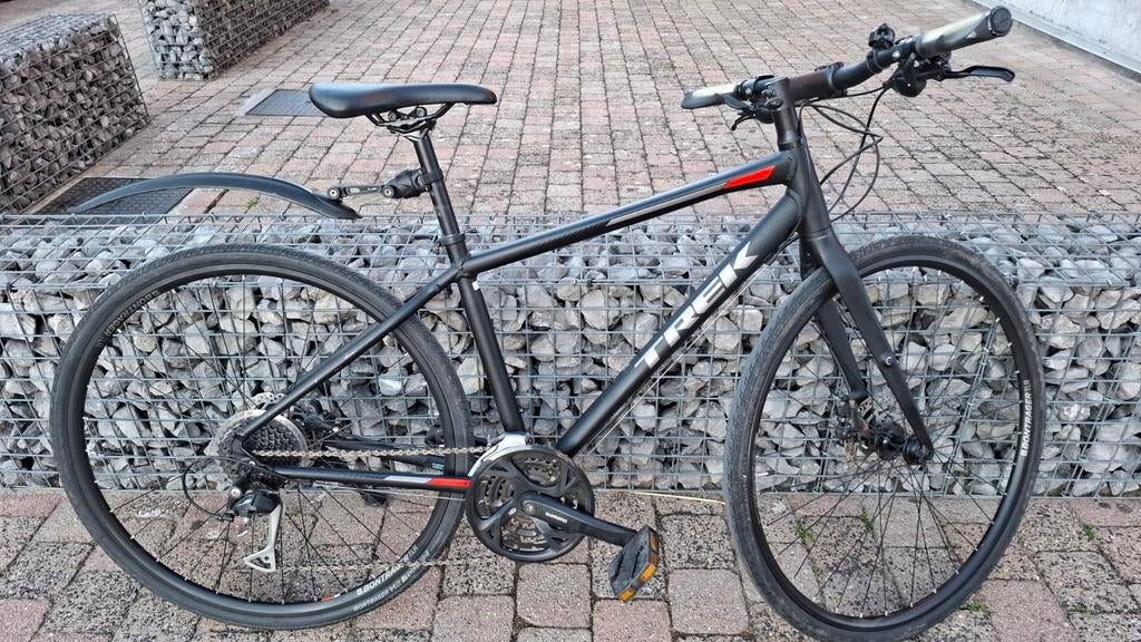 Trek Fx3-fiets in goede staat met schijfremmen maat M, Ophalen