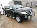 Ford Ranger Limited 3.2 avec toit rigide en très bon état, Autos, Ford, Cuir, Euro 5, Noir, 3198 cm³