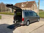 ♿️VW Caddy Maxi 2.0TDI DSG Rolstoel Mindervalide TPMR, Auto's, Automaat, Monovolume, Leder, Bedrijf