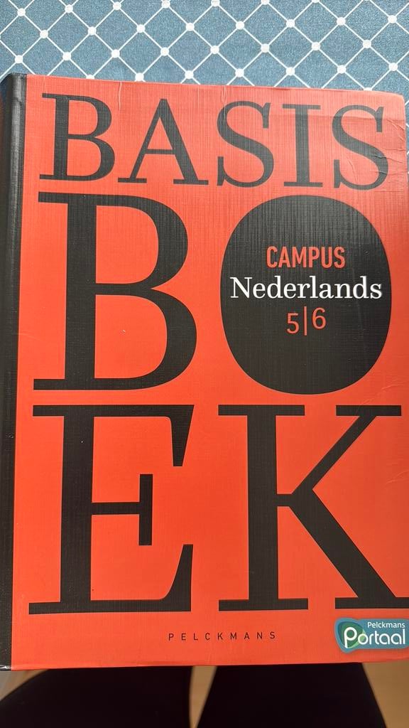 Campus Nederlands 5/6 Basisboek (incl. Pelckmans Portaal), Ophalen of Verzenden, Nederlands