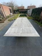 TUINTAFEL TEAK - Uittrekbaar, Ophalen, Gebruikt, Rechthoekig, Teakhout