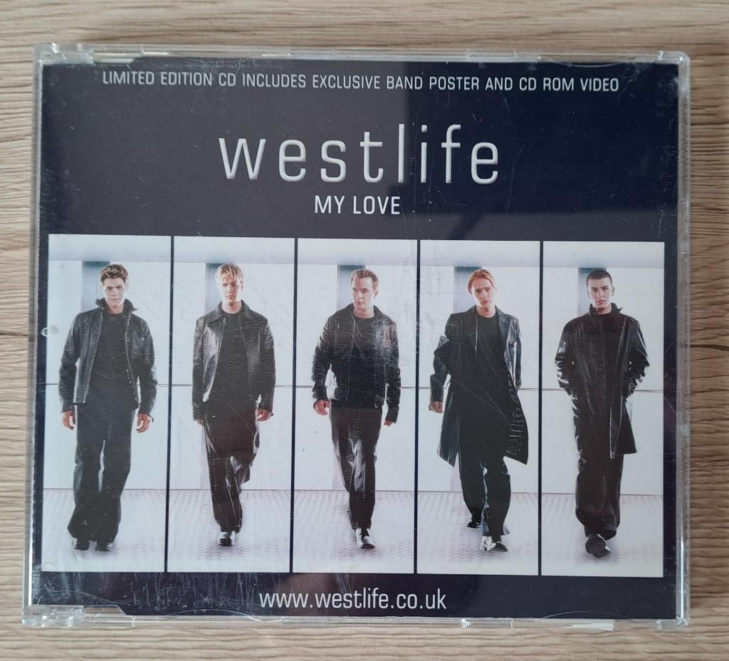 Westlife - My Love LIMITED EDITION, CD & DVD, CD Singles, Enlèvement ou Envoi, Maxi-single, Pop, 1 single
