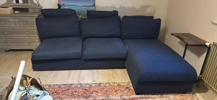 Canapé lit, Maison & Meubles, Chambre à coucher | Canapés-lits, Utilisé, Bleu, Enlèvement