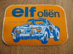 Vintage Sticker elf olien Alpine 1600, Ophalen of Verzenden, Nieuw, Auto of Motor
