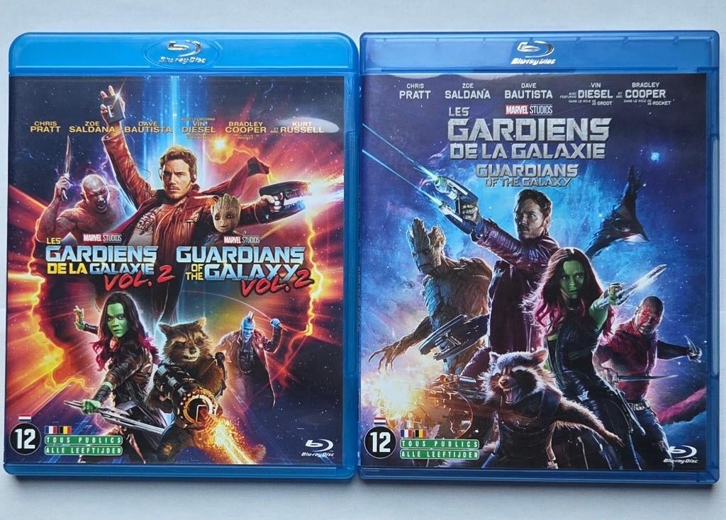 Guardians of the Galaxy Collectie Blu-ray, Enlèvement ou Envoi, Comme neuf, Action