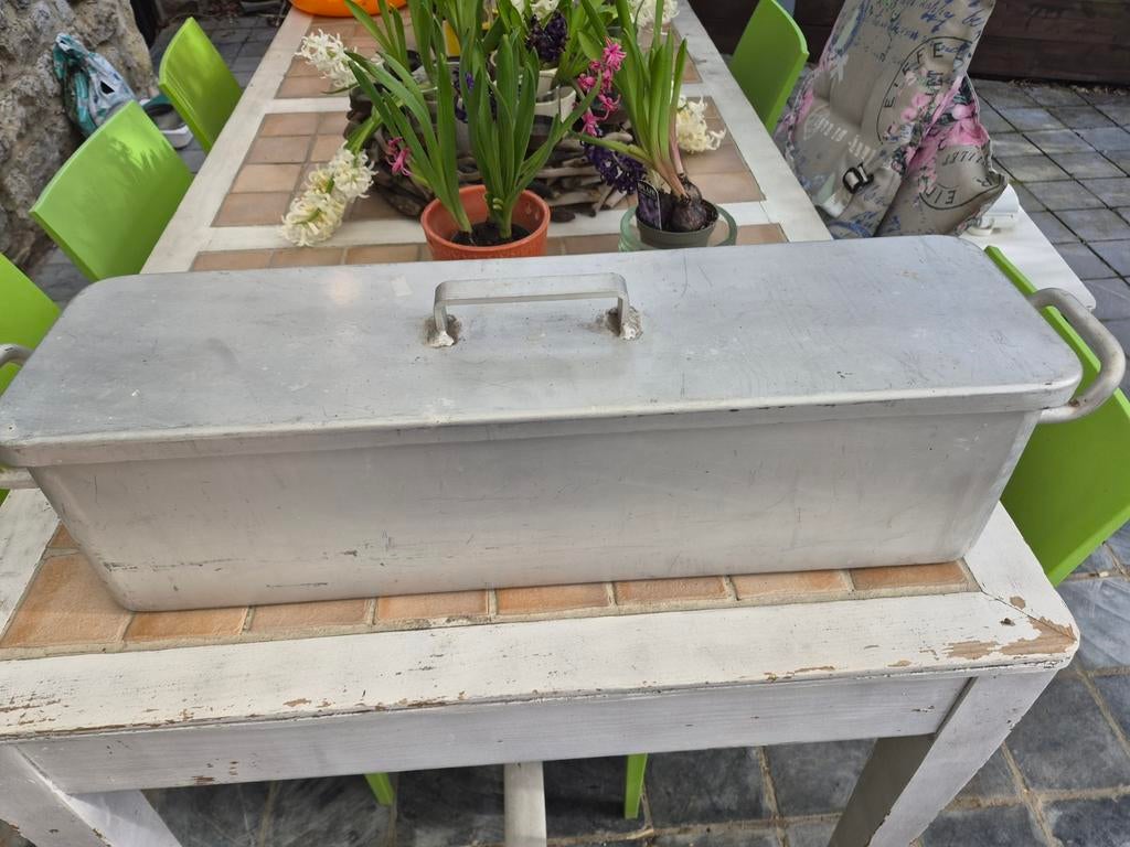 Saumoniere / poissonnière, Ophalen