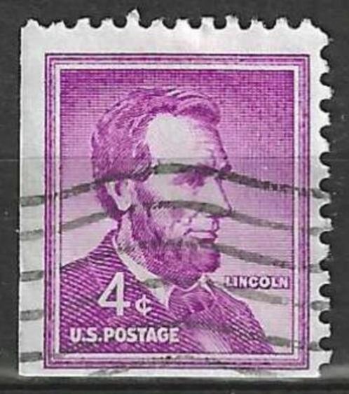 USA 1954 - Yvert 589 - Abraham Lincoln     (ST), Postzegels en Munten, Postzegels | Amerika, Gestempeld, Verzenden